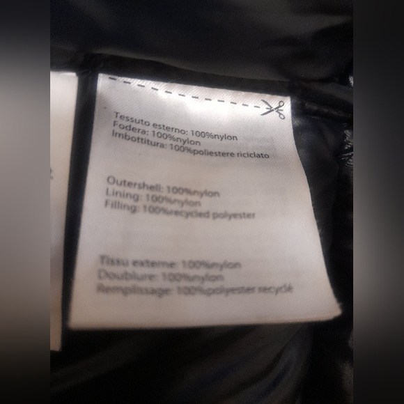 Save The Duck - Black Puffer Jacket Size: 8 - Picture 12 of 16